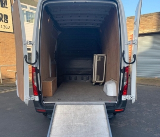ooosh tours | transport | backline | rehearsals |panel vans image 7